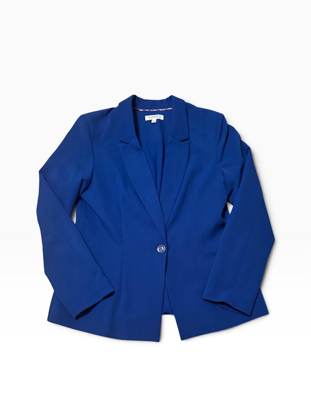 Nanette Lepore Cobalt Blue Single-Button Blazer
